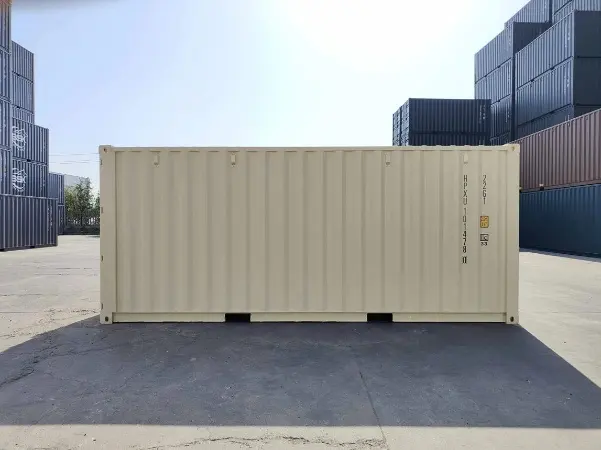 Beige 20 ft container