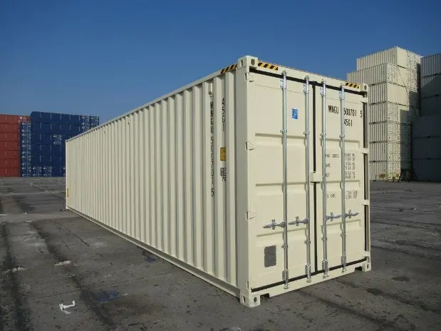 Beige 40 ft container