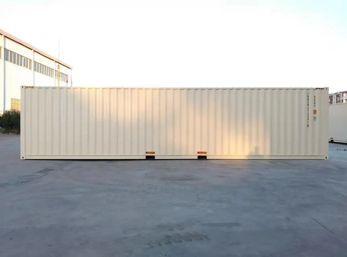 40 ft container side elevation
