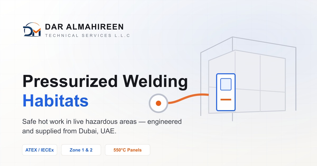 Modular Pipe Connection Electrical & Industrial Equipment | DAR ALMAHIREEN TECHNICAL SERVICES